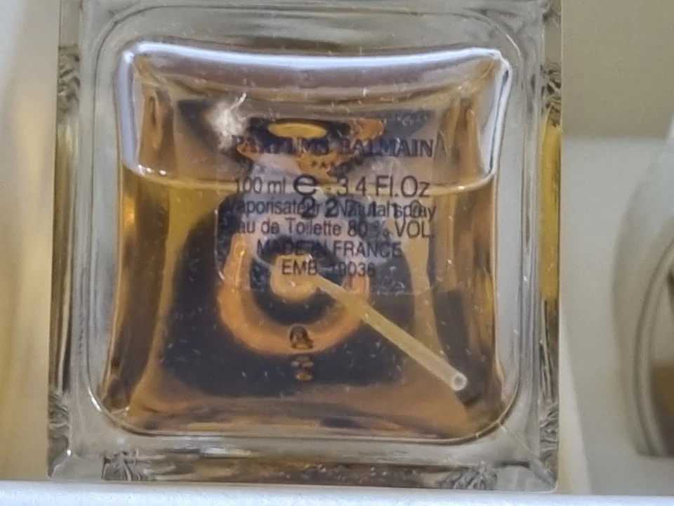 Balmain de Balmain de Pierre Balmain Eau De Toilette 100ml Spray, Vintage... - Bild 2 von 3