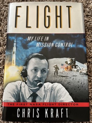 Chris Kraft *SIGNED* Flight: Mission Control Book - NASA Legend - Apollo Icon