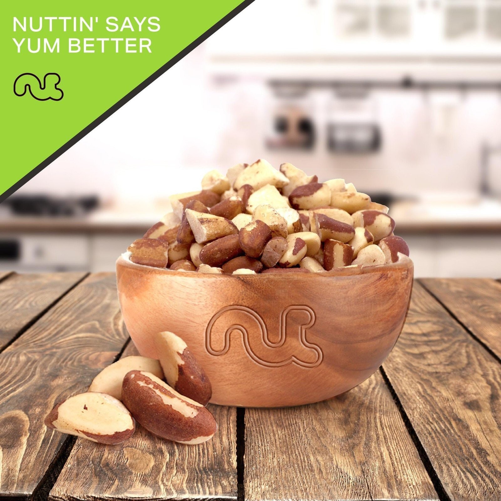 NUT CRAVINGS - Raw Broken Brazil Nuts, Unsalted, No Shell, Whole, (16oz ...