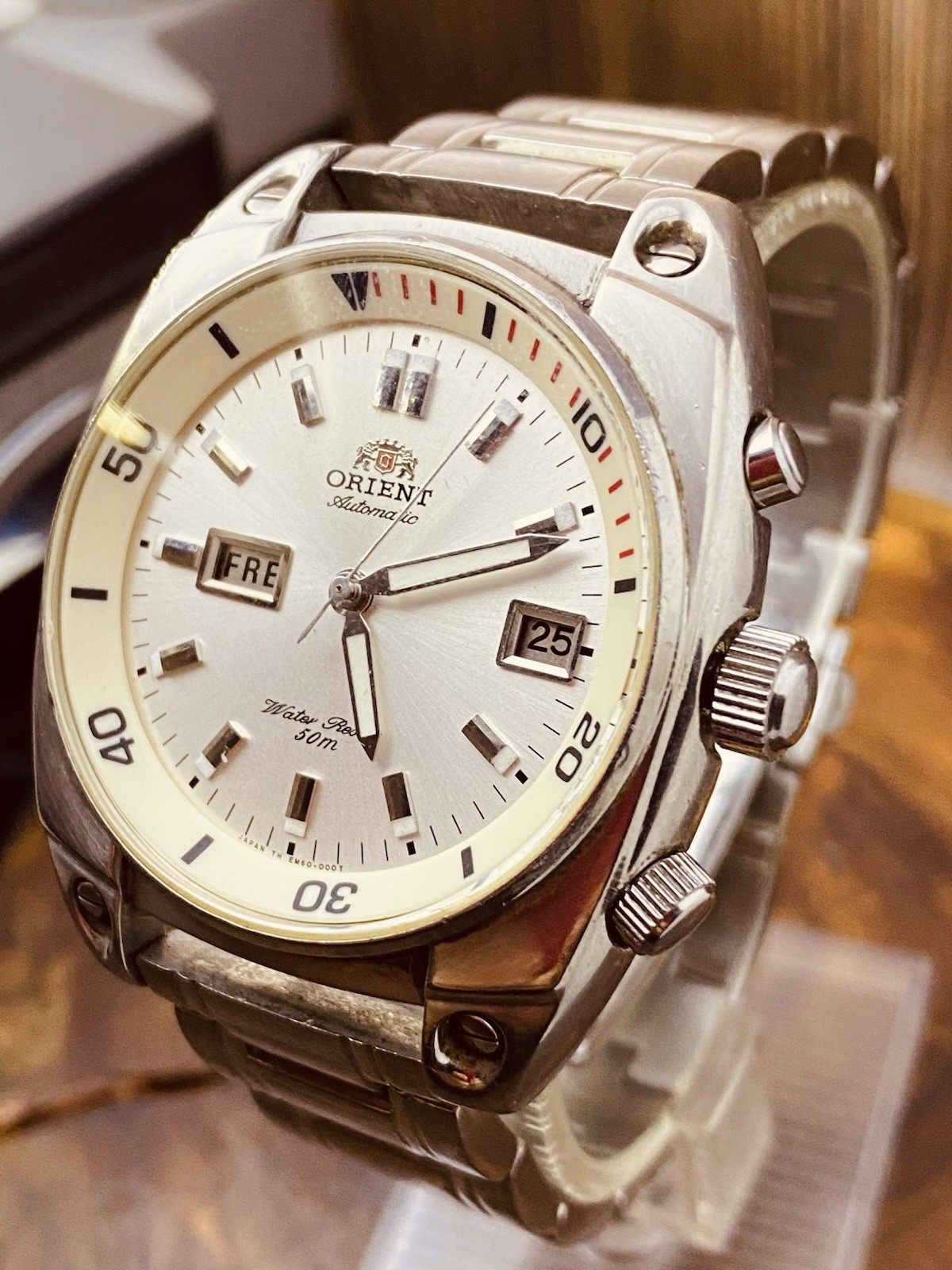 Rare ORIENT Ref. EM60-000T Automatic Mechanical W… - image 7