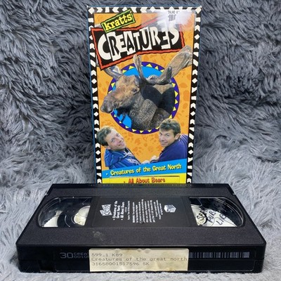 Kratts Creatures: Creatures Of The Great North / Bears VHS Tape