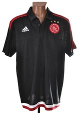 AJAX AMSTERDAM 2015/2016 FUSSBALL POLOSHIRT TRIKOT ADIDAS GRÖSSE XL ERWACHSENE