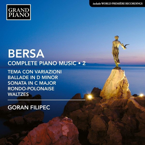 Audio Cd - Blagoje Bersa - Complete Piano Music Vol.2 - Grand Piano -D- Neu-image