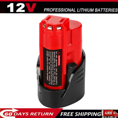 Für Milwaukee M12B2 M12 B6 XC 3,5Ah Li-ion Akku 12V 48-11-2460 M12B5 M12 Tool