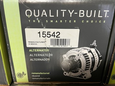 Alternator Quality-Built 15542 Remanufactured