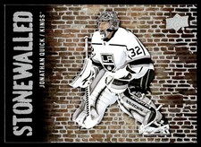 2018-19 Upper Deck Stonewalled Jonathan Quick #SW-29