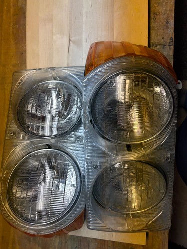 Mercedes-Benz R107 PAIR Headlight Assembly Bosch OEM 450SL 380SL 560SL USA Spec