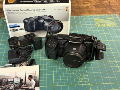Blackmagic Design Pocket Cinema Camera 6K with Small Rig Cage and Drive Mount