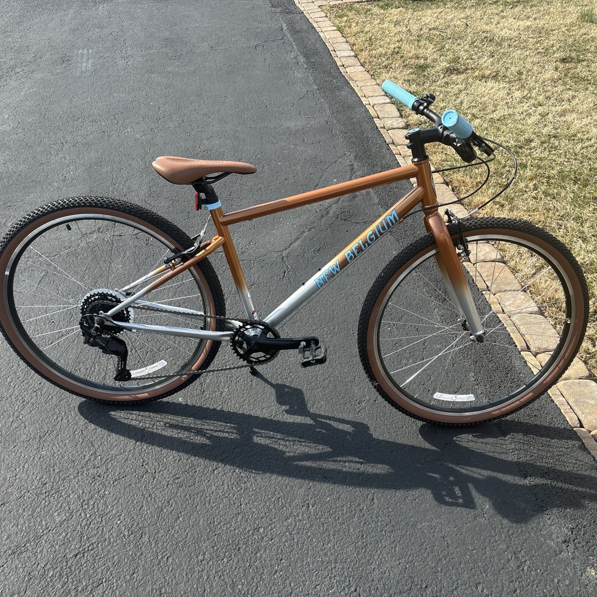 Brooklyn Bicycle Co. -New Belgium/1x9 Speed/Steel-Hybrid-Commuter