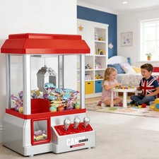 Candy Grabber Machine Only, with Game Coins Included Mini Arcade Grabber UK