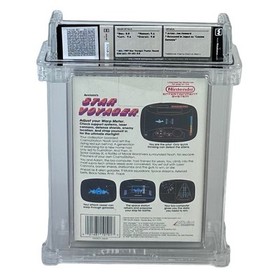 New NES Star Voyager Sealed WATA 9.0 Factory Sealed Graded Nintendo Game 1987