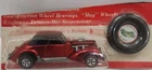 Hot Wheels Redline Red Classic Cord. Cut Card With Button Minty