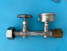 Evans Components PW-08-E2M-CVPS P+T Needle Valve Pressure Temperature Gauge A