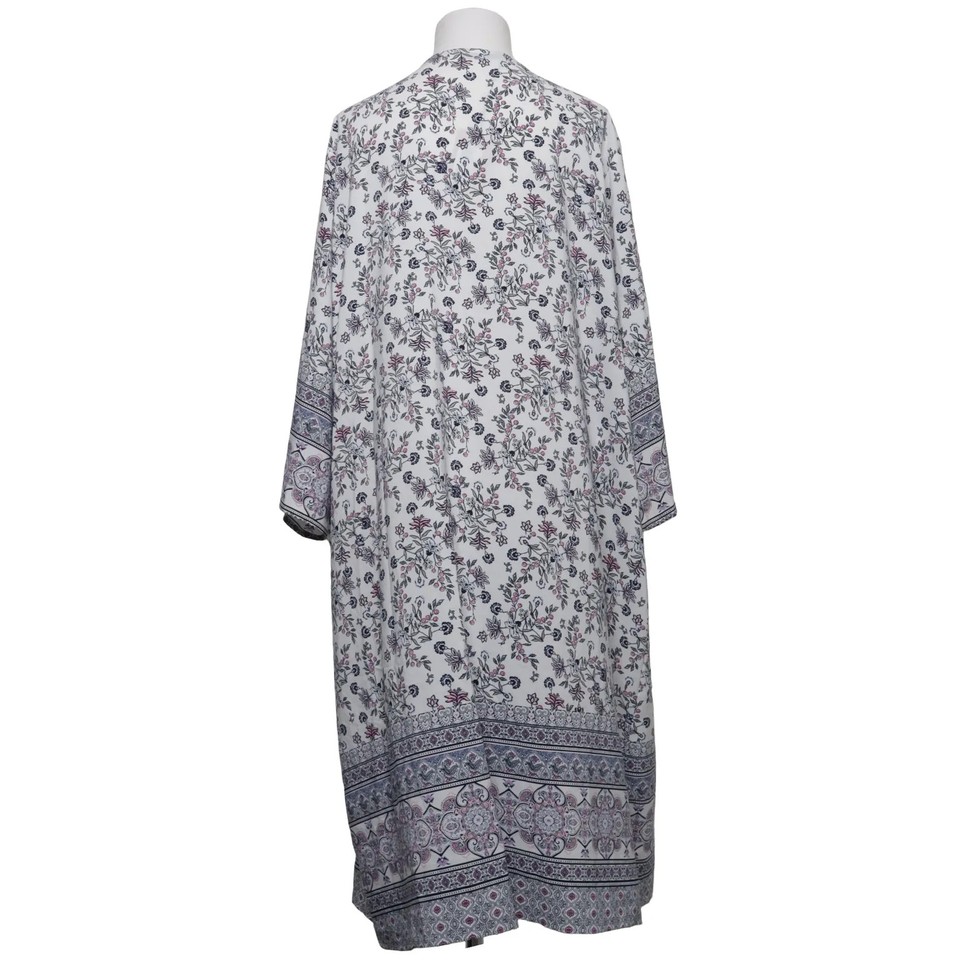 Shein Curve, Kimono, Größe: 4XL, model: swkimono072012, Weiß/Mehrfarbig ...