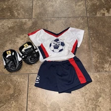 BABW Build A Bear Workshop Soccer Uniform Outfit