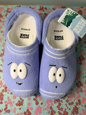 Crocs South Park Towelie Clog  10W/8M Purple Slip-On 