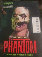 NECA TMNT x Universal Monsters Casey Jones as The Phantom Figure w Cloak