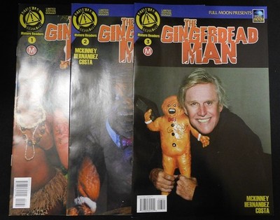 GINGERDEAD MAN 1-3 C ACTION LAB PHOTO VARIANT COMIC SET COMPLETE MOVIE 2016 VF+