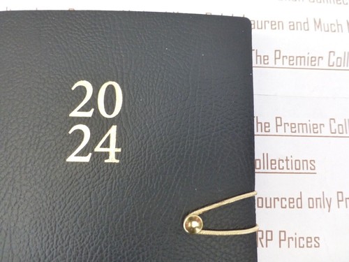 2024 Diary InTempo Day A Page Italian Asst Grained Softback Diaries Scrap Book - Picture 12 of 15