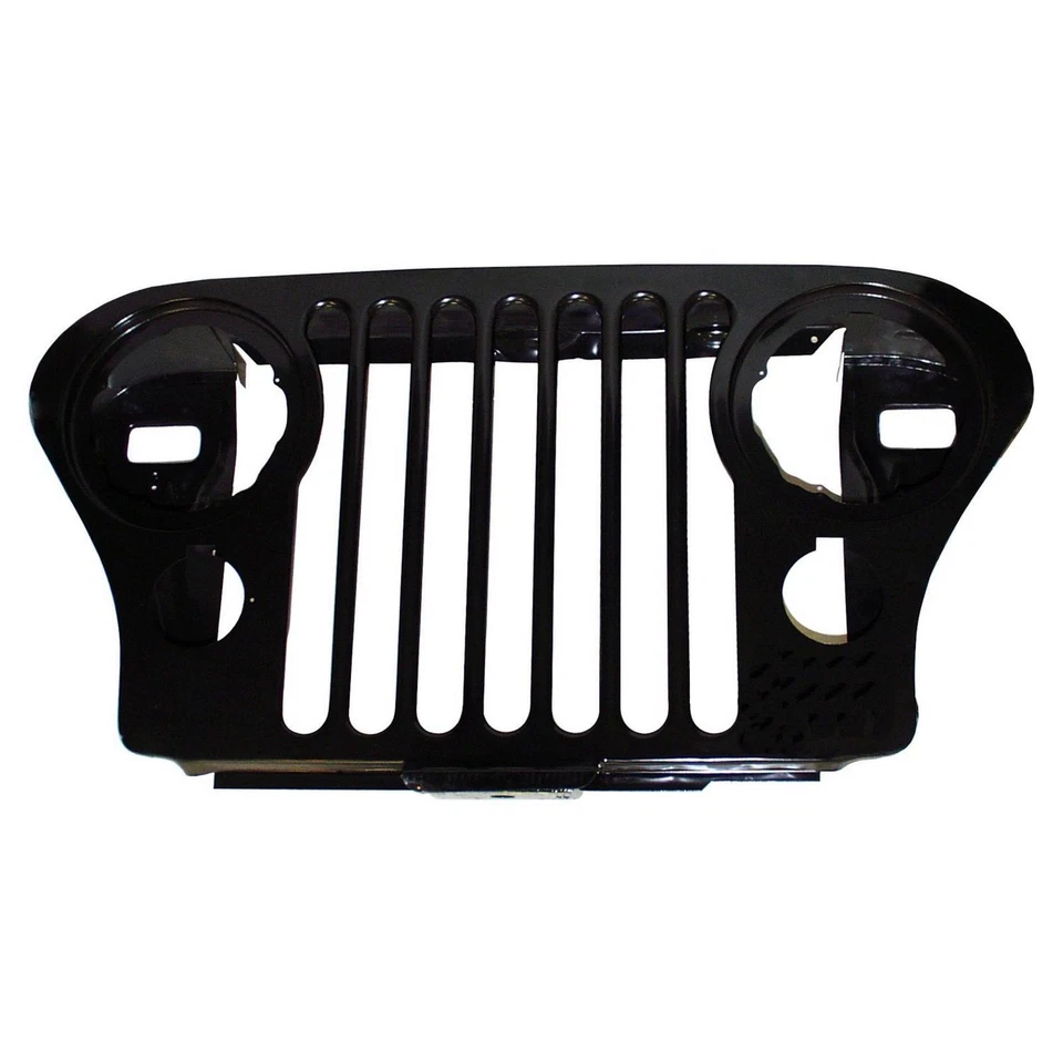 Crown Grille Fits 1972-1983 Jeep CJ-5 Black Grille for 1972-1986 Jeep CJ-5, CJ-6 Foto 3 de 4