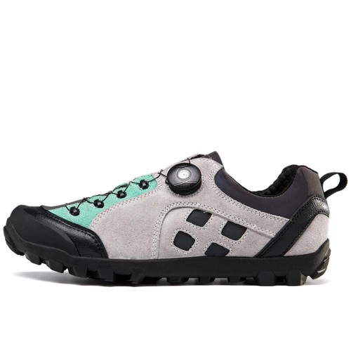 Scarpe MTB Uomo Professionali Ciclismo Trekking Indossabili Ghiaia Strada Bici Sneakers - Foto 3 di 26