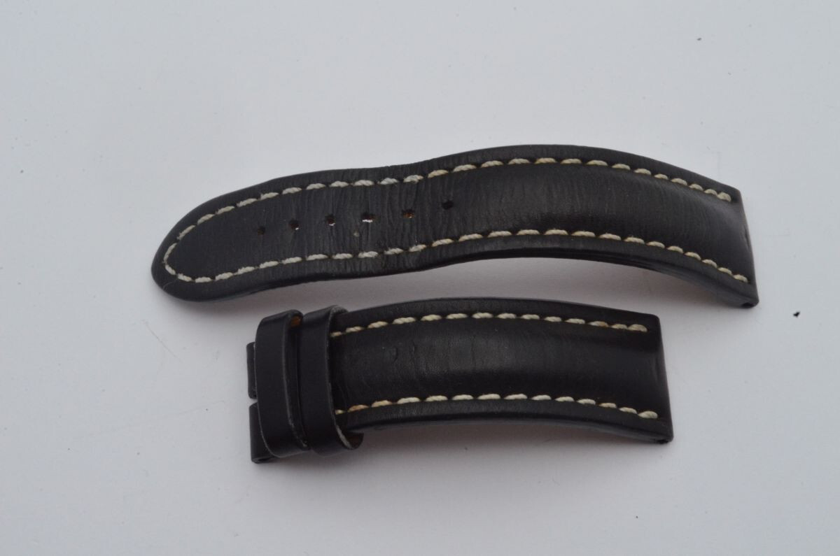 BREITLING レザーベルト 22-20mm Breitling Leather 22-20mm Strap 1026P | WatchMaxx.com