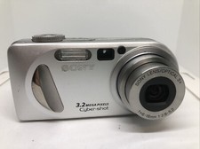 Sony Cyber-shot DSC-P8 3.2MP Digital Camera Silver No Battery No Memory Card