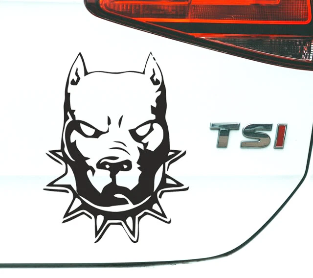 Bulldog car cheap decal