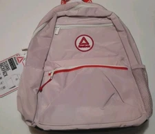 New Reebok Sloane Girls Backpack Pink/Red Device Storage Padded Back Book Bag