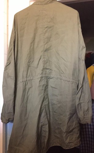 VTG NOS MILITARY U.S ARMY M 65 M 51 Mod FISHTAIL ARCTIC PARKA 1951 1983 Med - Picture 5 of 9