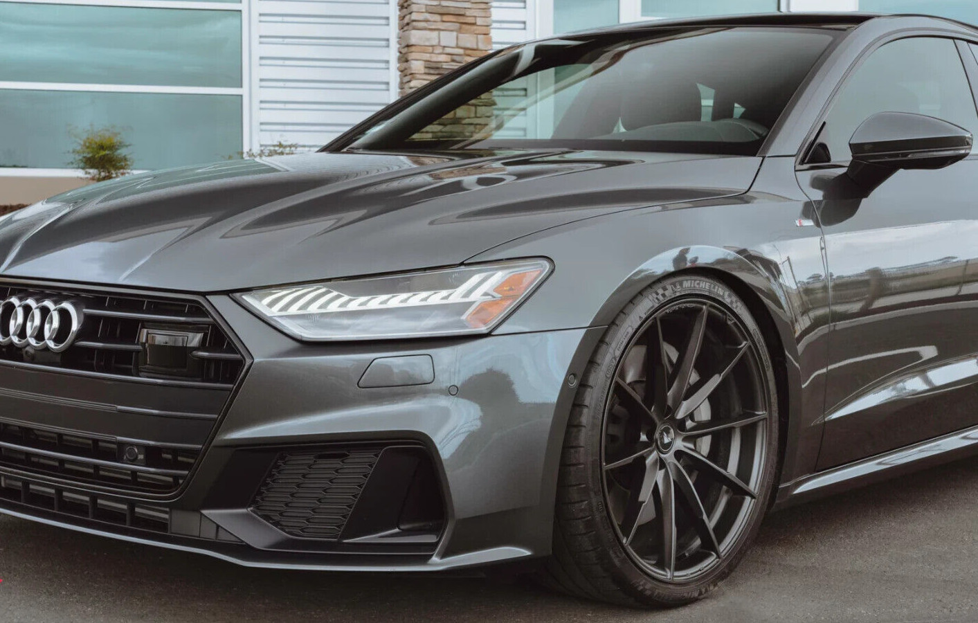 20" VORSTEINER VFF 109 CARBON GRAPHITE CONCAVE WHEELS FOR AUDI R8