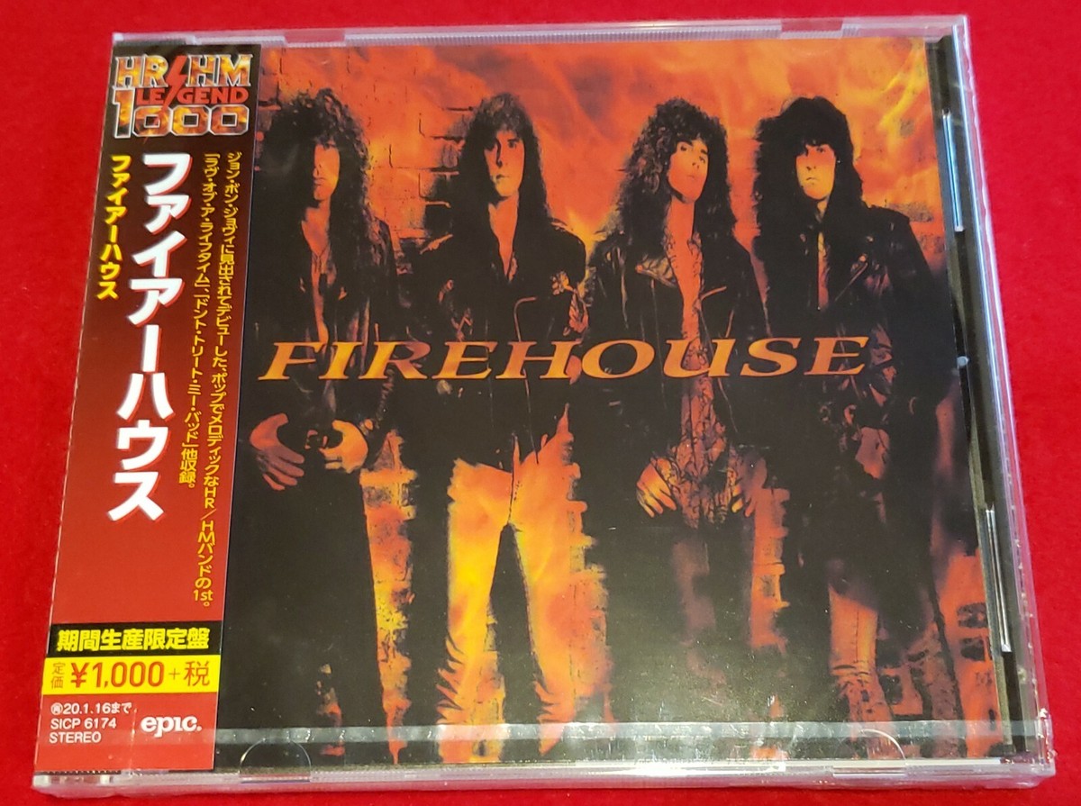 FIREHOUSE - Self Titled + 4 Bonus Tracks - Japan Jewel Case - SICP 