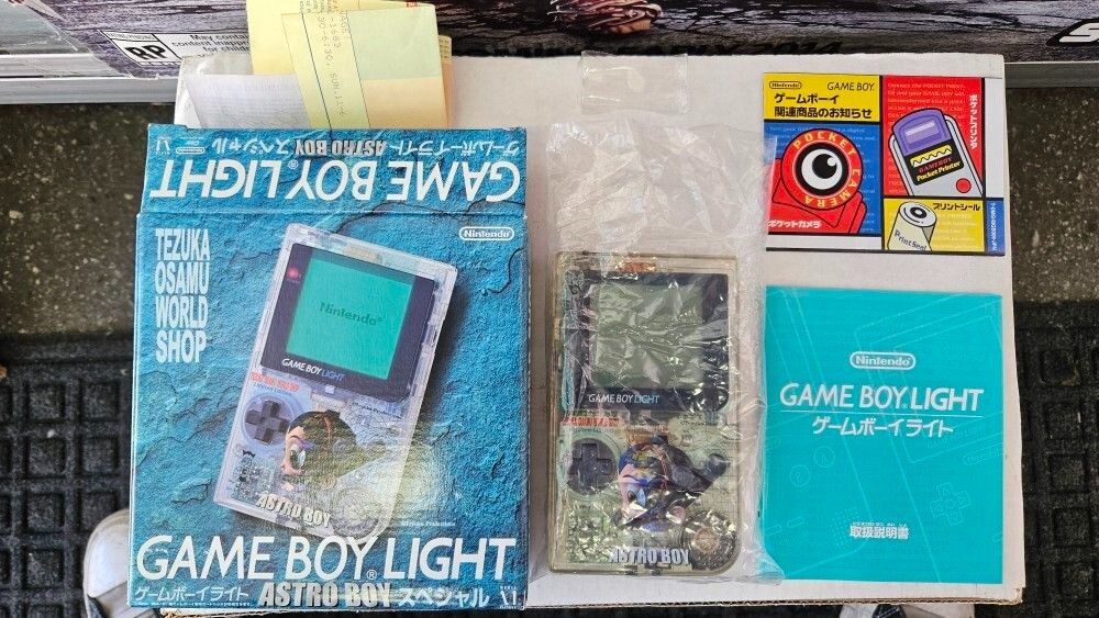 Game Boy Light Tezuka Osamu World Shop Astro Boy Special Console