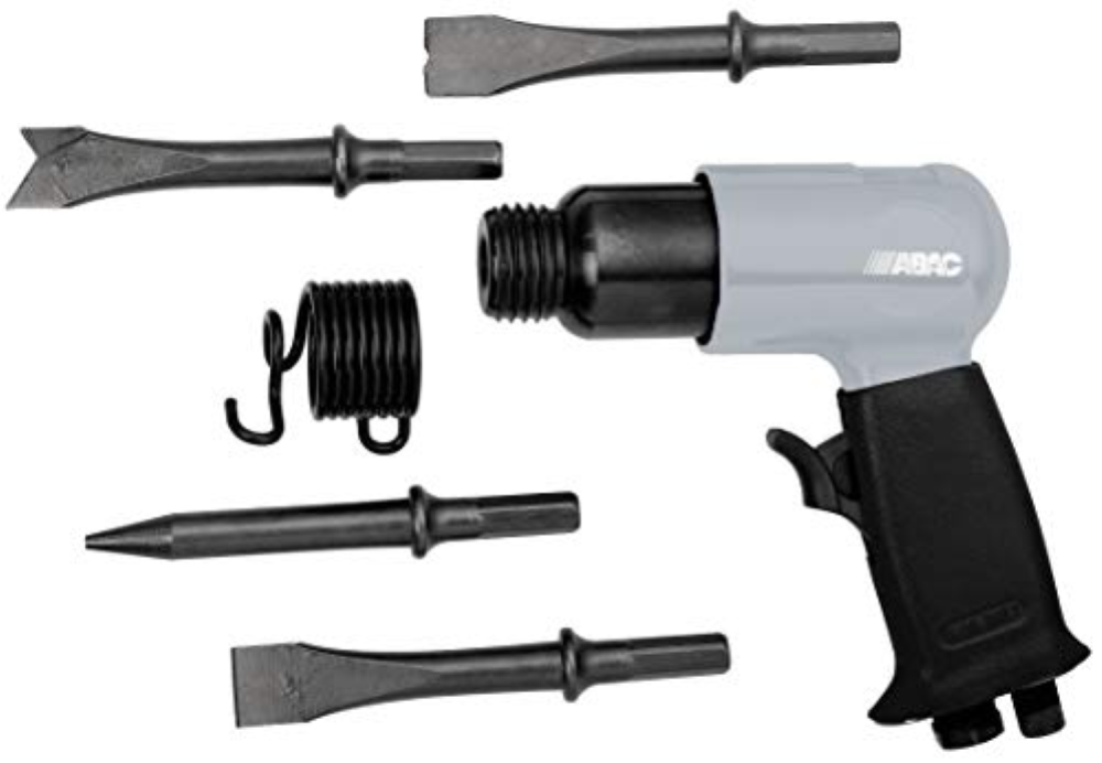 ABAC Martello Scalpellatore Pneumatico G-425, Scalpellatore con Scalpelli da 125
