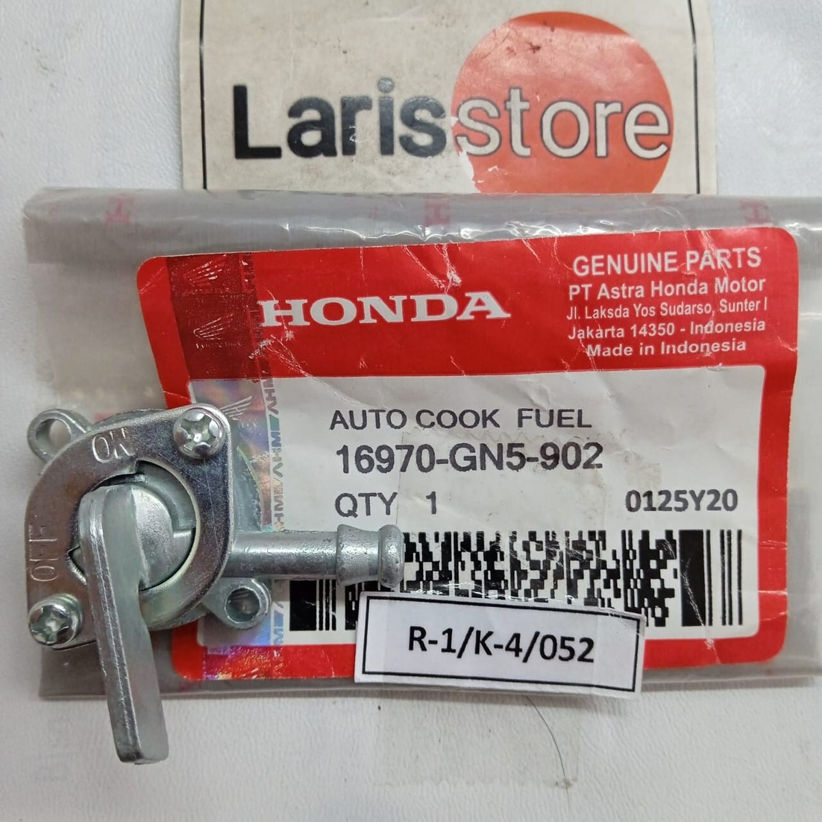 ★914_factoryCB400SF SB ホンダ純正 ティーエス Honda Cub Passport C70 Z C C50 C90 Carb Fuel Petcock 1 Line Model
