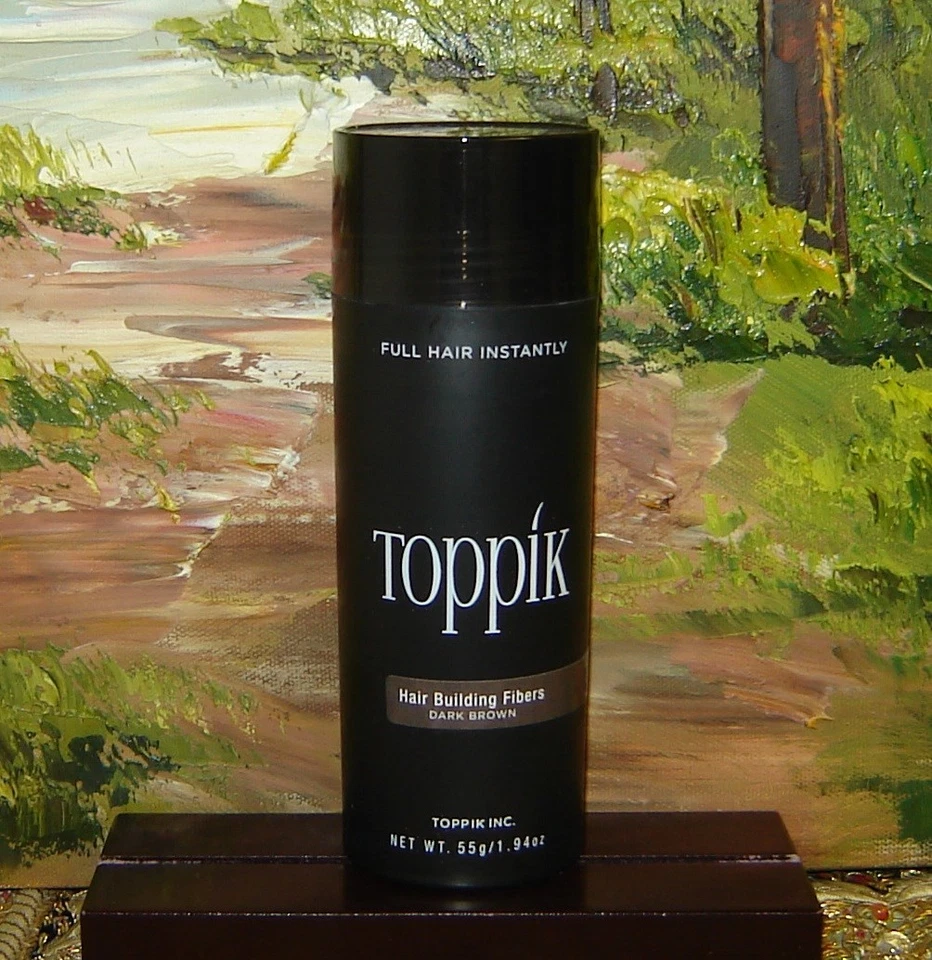 Toppik Marrón Oscuro Gigante Talla 55gr / 1.94oz ¡NUEVO! FRESCO, 100% AUTÉNTICO Foto 4 de 4