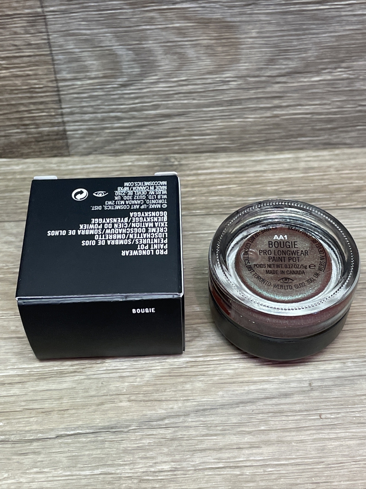 MAC Pro Longwear Paint Pot BOUGIE Full Size 0.17 oz New in Box Free