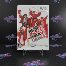 High School Musical 3 Senior Year Dance! Wii + Reg Card - Complete CIB