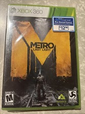 Metro: Last Light - Microsoft Xbox 360 2013 Brand New Factory Sealed