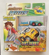 LANARD TOYS MICRO MODS DIRT DERBY 8 Piece Set Pull Back Toy Car
