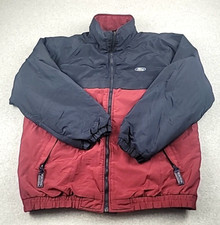 Ford Motor Company Classics Travelers Adventurers Coat Red Blue Extra Large