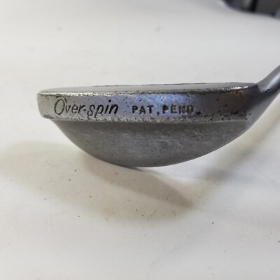 Vintage PGA Over-spin Pat. Pend mallet putter. RH, 36'' Length