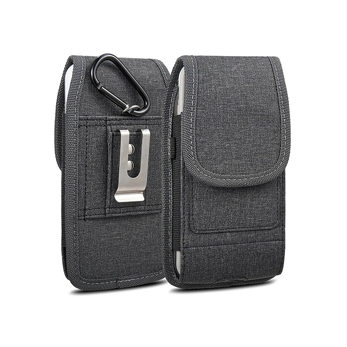 Funda vertical para teléfono celular con clip para cinturón Estuche con hebilla Cartera Estuche Soporte Cubierta Foto 2 de 4