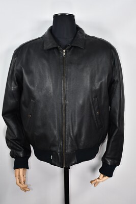 Levi's Vintage Biker Leather Jacket + Puffer Vest Made in Korea
