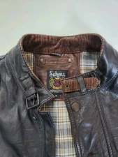 Schott Cowskin Leather Rare Utility Jacket Medium 