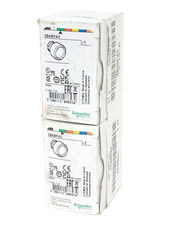 LOT OF 2 NIB SCHNEIDER ELECTRIC ZB4BPA3 FLUSH GREEN PUSH BUTTON CAPS