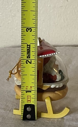 McDonalds Christmas Fly-By 1994 & Above the Crowd 1995 Christmas Ornaments-PAIR - Picture 8 of 14