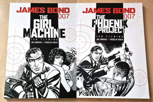 x2 James Bond 007 : Girl Machine & Phoenix Project : Ian Fleming : Titan Books - Picture 1 of 19