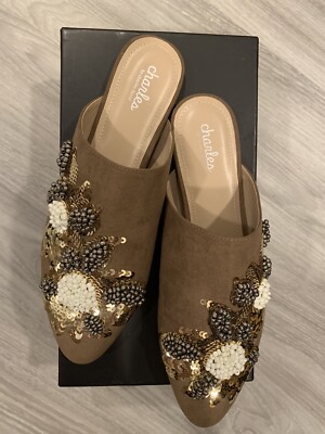 Charles David Embellished Mule