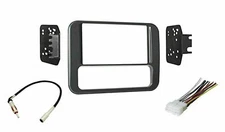 Double DIN Installation Dash Kit Radio Install Pontiac Firebird Harness Antenna